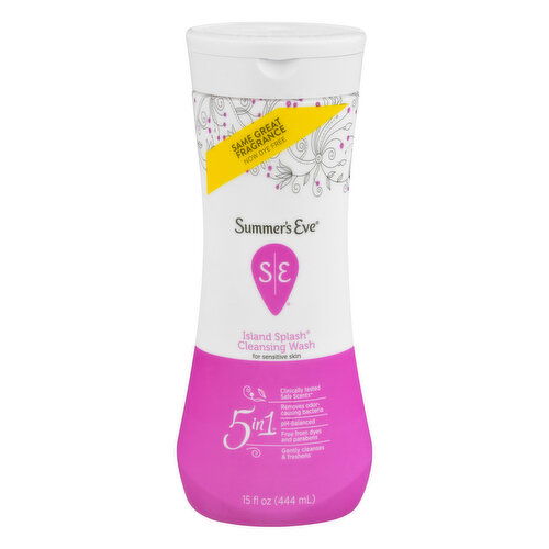 Summers Eve Cleansing Wash, Island Splash