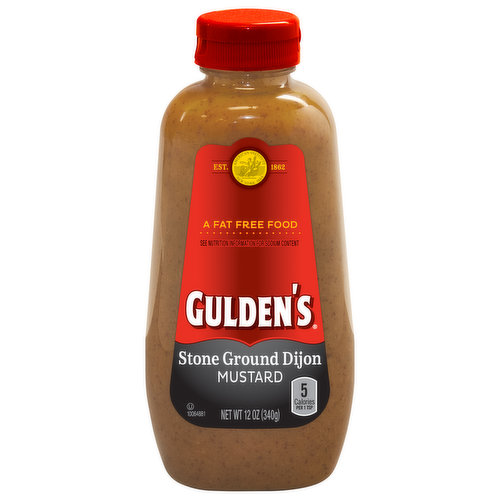 Gulden's Mustard, Dijon, Stone Ground