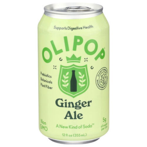 Olipop Soda, Ginger Ale