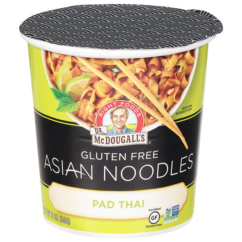 Dr. McDougall's Asian Noodles, Gluten Free, Pad Thai