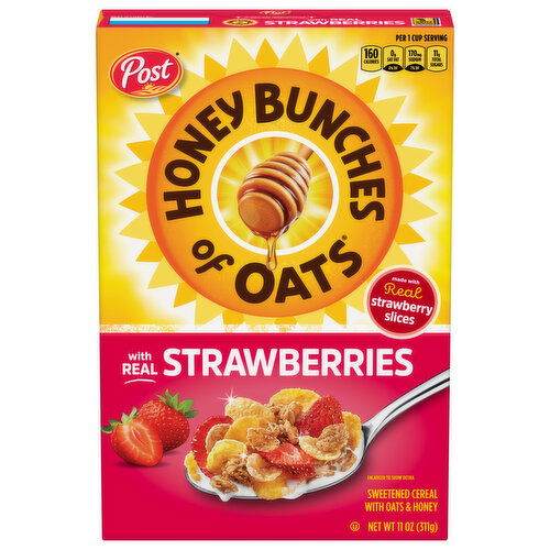 Honey Bunches of Oats Cereal, Strawberries