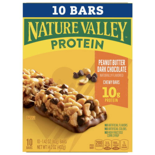 Nature Valley Chewy Bars, Peanut Butter Dark Chocolate