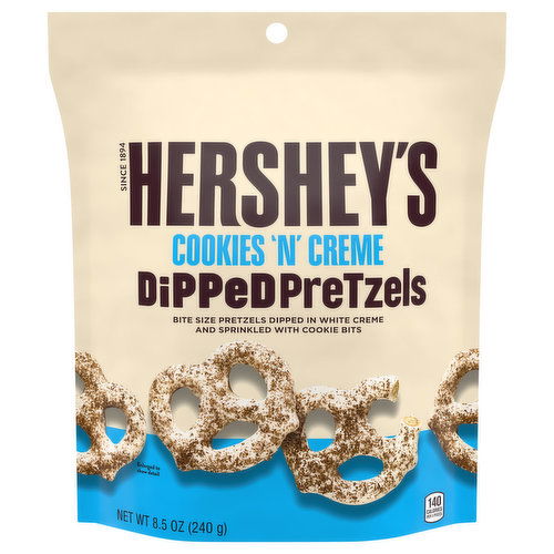 Hershey's Pretzels, Cookies 'N' Creme, Dipped