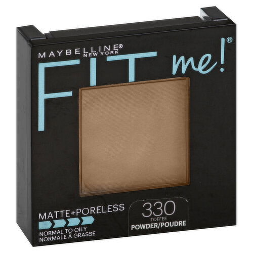 Fit me! Pressed Powder, Matte + Poreless, Toffee Caramel 330
