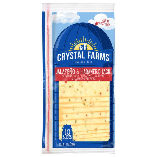 Crystal Farms Jalapeno & Habanero Jack Cheese
