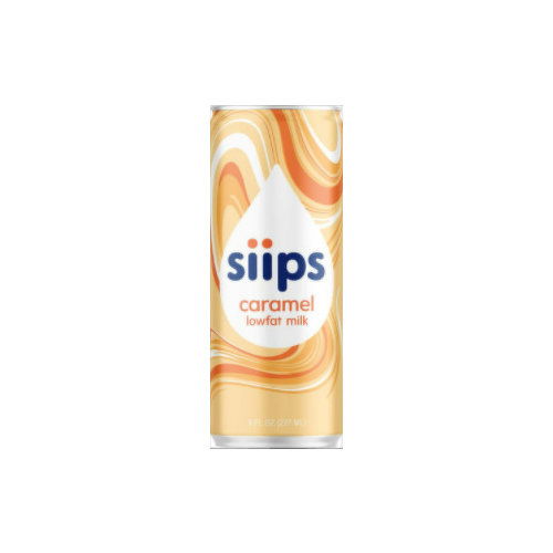 Siips Lowfat Caramel Milk Single Serve