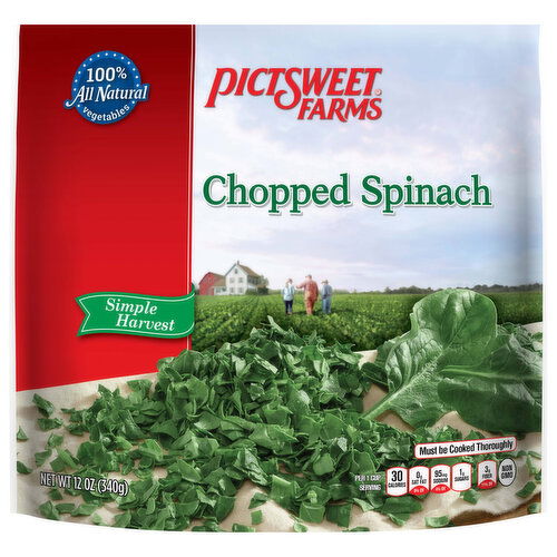 Pictsweet Farms Simple Harvest Chopped Spinach