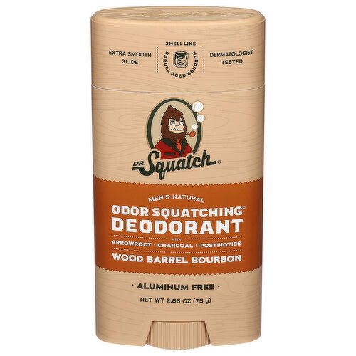 Squatch Deodorant, Wood Barrel Bourbon