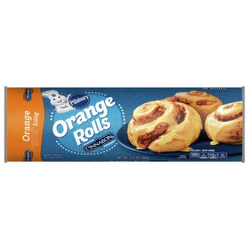 Pillsbury Orange Rolls, Orange Icing