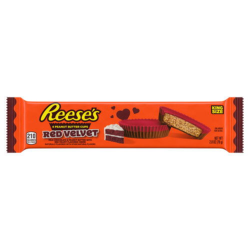 Reese's Peanut Butter Cups, Red Velvet, King Size