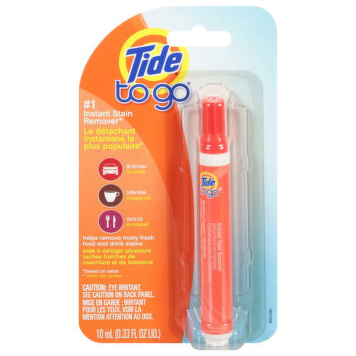 Tide To Go Stain Remover, Instant