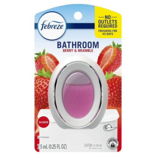 Febreze Bathroom Febreze Bathroom Air Freshener, Odor-Fighting, Berry & Brmbl, 1ct