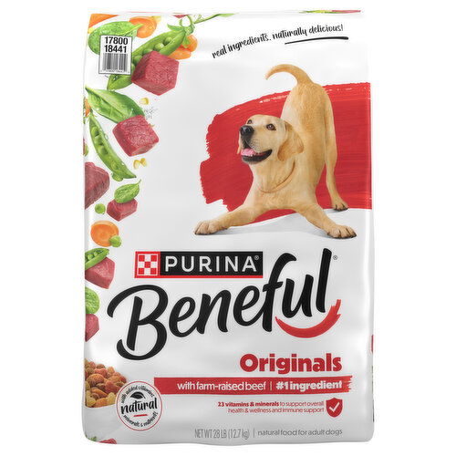 Beneful Natural Originals Adult with Farm-Raised Beef Food for Dogs