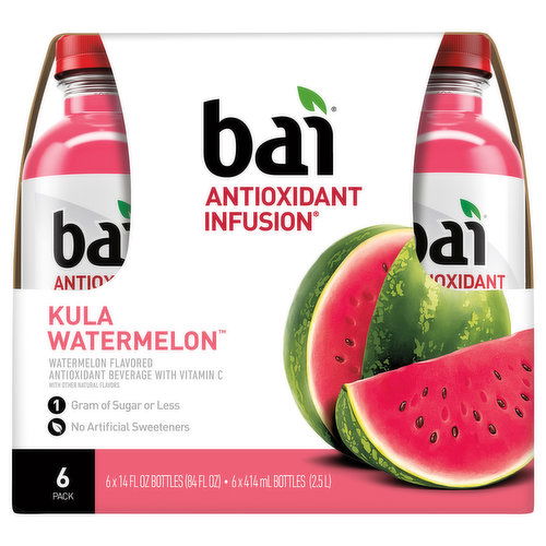 Bai Antioxidant Beverage, Kula Watermelon