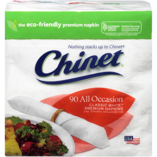 Chinet Paper Lunch Napkin (90 Count)