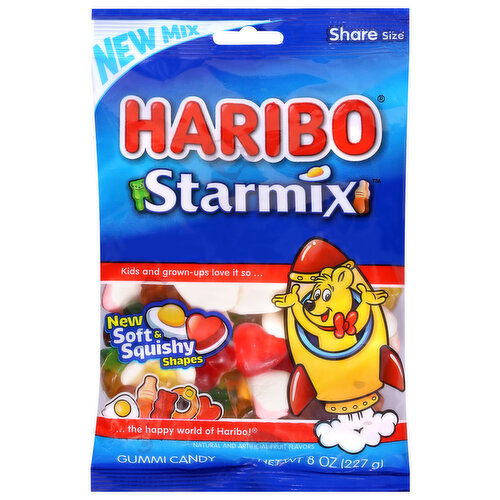 Haribo Starmix Gummi Candy Share Size