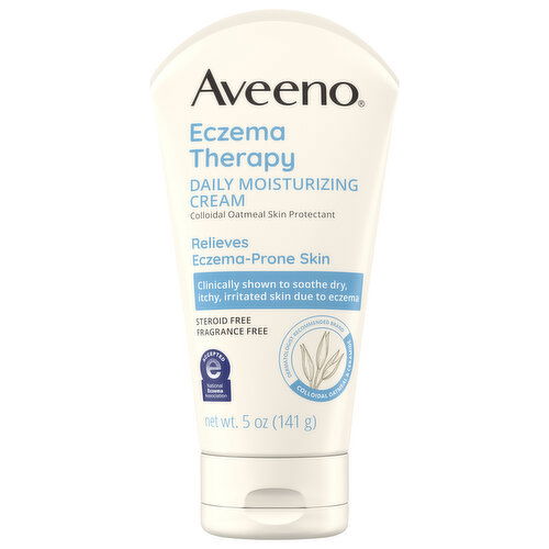 Aveeno Eczema Therapy Fragrance Free Daily Moisturizing Cream