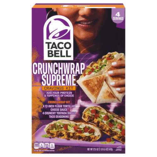 Taco Bell Craving Kit, Crunchwrap Supreme