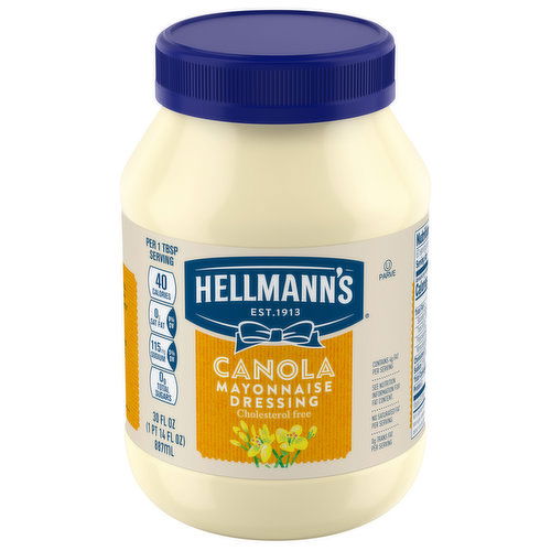 Hellmann's Mayonnaise Dressing, Canola