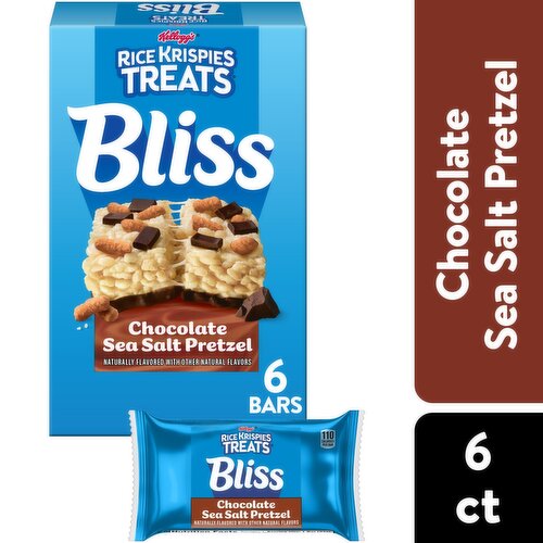 Rice Krispies Treats Crispy Marshmallow Squares, Chocolate Sea Salt Pretzel