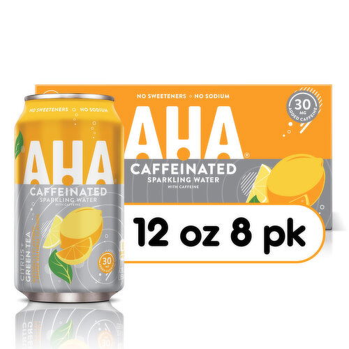 AHA Aha Citrus Green Tea Citrus Green Tea Cans