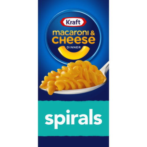 Kraft Spirals Original Macaroni & Cheese Dinner