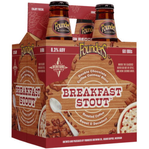 Founders Breakfast Stout, Oatmeal Stout Beer