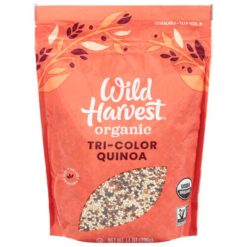 Wild Harvest Quinoa, Tri-Color, Organic