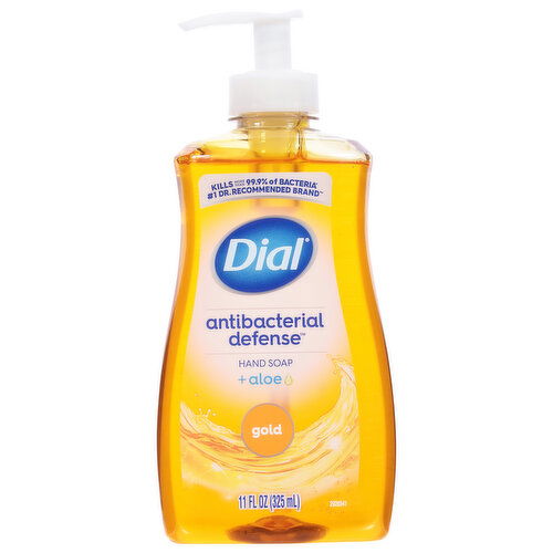 Dial Antibacterial Defense Hand Soap, Gold