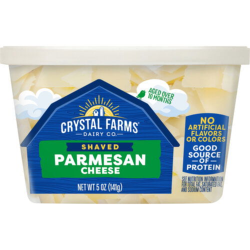 Crystal Farms Parmesan Shaved Cheese