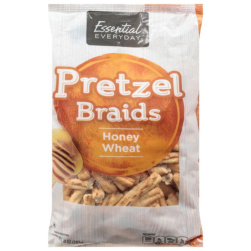 Essential Everyday Pretzel Braids, Honey Wheat