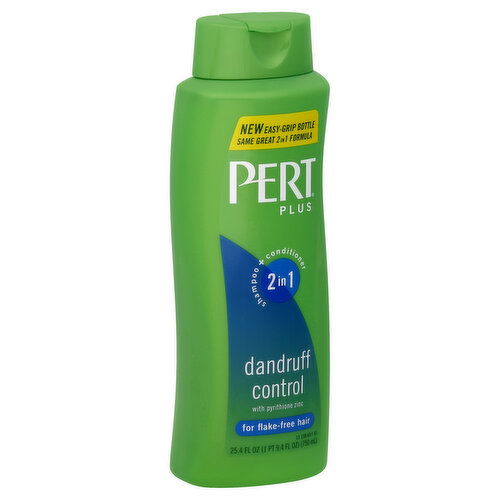 Pert Shampoo + Conditioner, 2 in 1, Dandruff Control