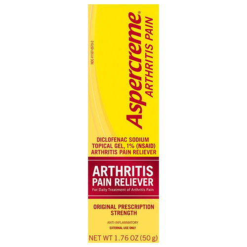 Aspercreme Arthritis Pain Reliever, Original Prescription Strength