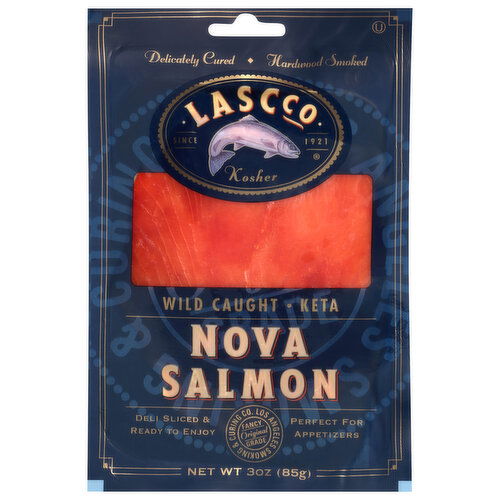 LASCco Wild Caught Keta Nova Salmon