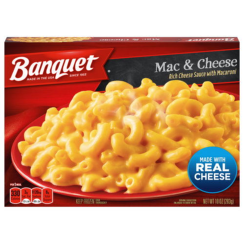 Banquet Mac and Cheese, Frozen Meal