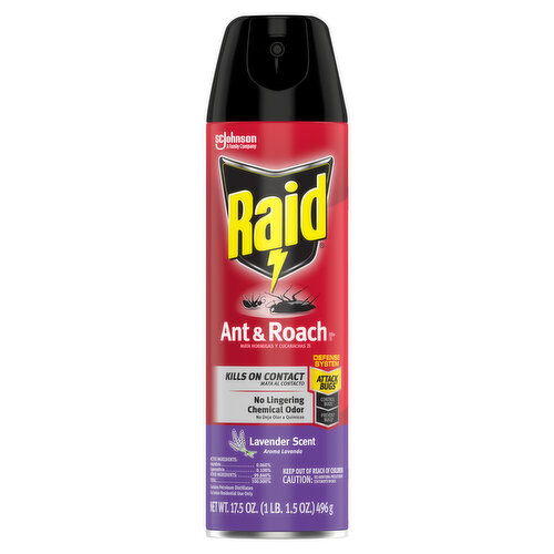 Raid Ant & Roach Killer 26, Lavender Scent