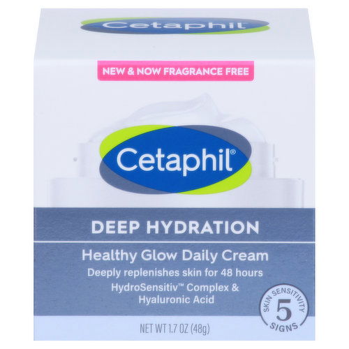 Cetaphil Daily Cream, Healthy Glow, Deep Hydration