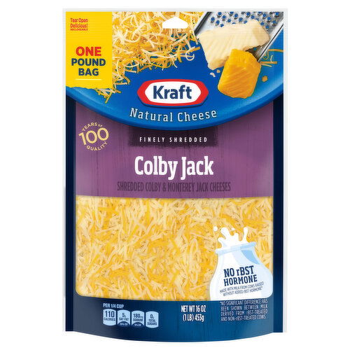 Kraft Colby Jack Finely Shredded Cheese