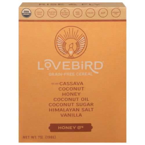 Lovebird Cereal, Grain-Free, Honey