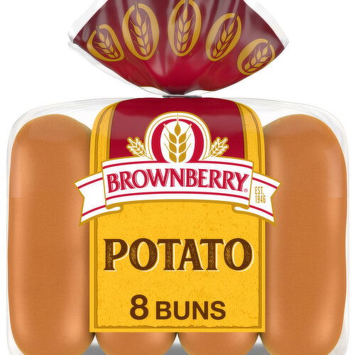 Brownberry Potato Buns, 8 count, 16 oz