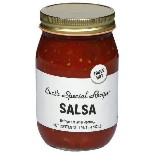 Curt's Special Recipe Triple Hot Salsa