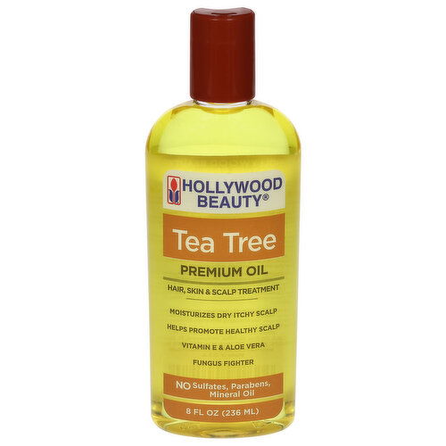 Hollywood Beauty Oil, Premium, Tea Tree