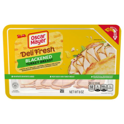Oscar Mayer Deli Fresh Blackened Turkey Breast