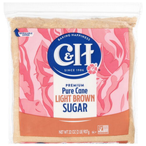 C&H Premium Pure Cane Light Brown Sugar