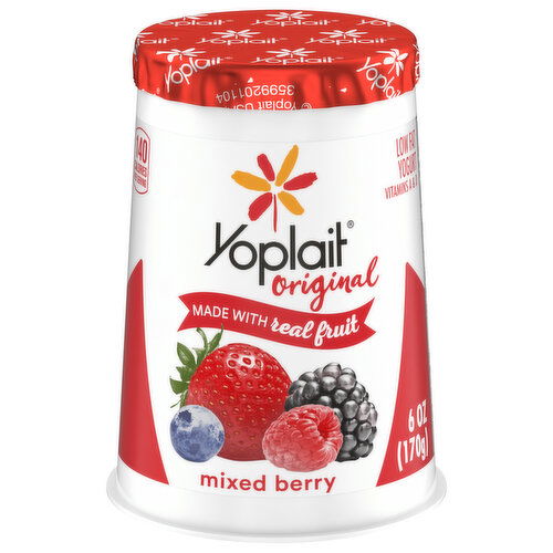 Yoplait Original Low Fat Mixed Berry Yogurt