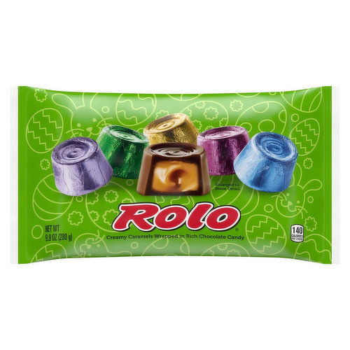 Rolo Creamy Caramel, Wrapped in Rich Chocolate Candy