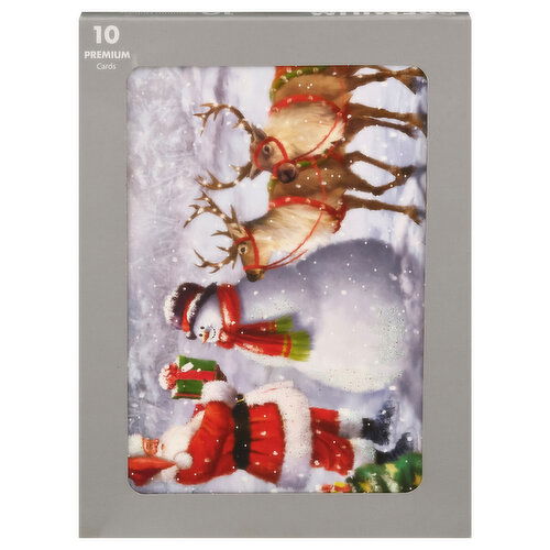 PaperCraft Holiday Collection Holiday Cards, Premium