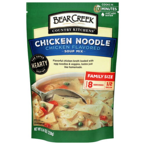 Bear Creek Country Kitchens Chicken Noodle Soup Mix, Family Size