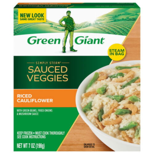 Green Giant Simply Steam Cauliflower Riced Cauliflower