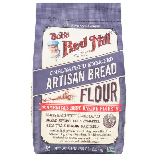 Bob's Red Mill Artisan Bread Flour, Unbleached Enriched